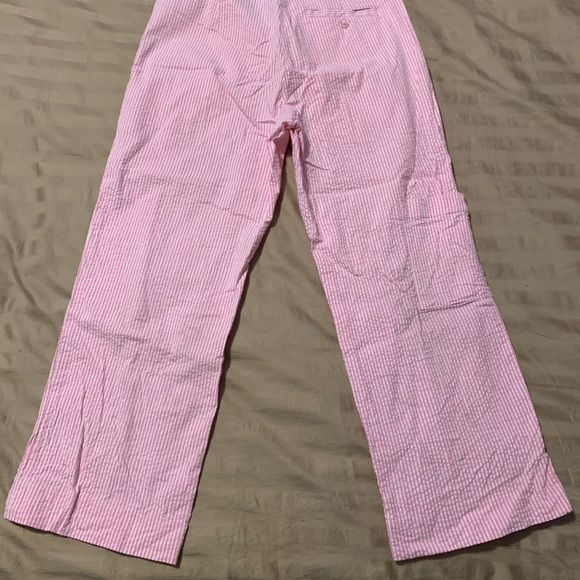 Lilly Pulitzer Seersucker Capri Pants - Picture 5 of 5
